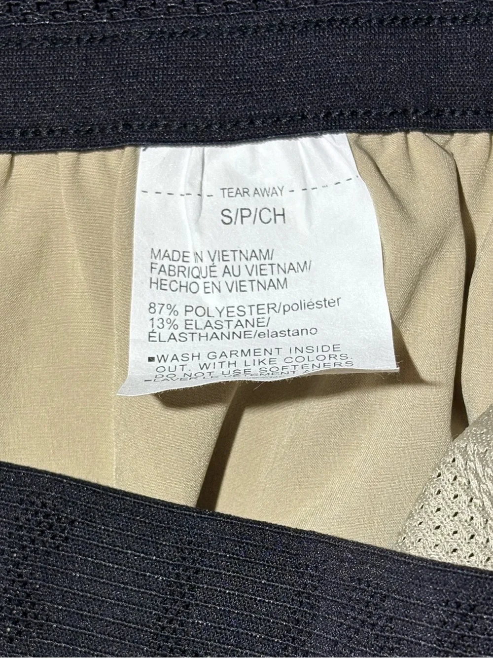 Under Armour Men's Sandstone Athletic Shorts with Black Waistband